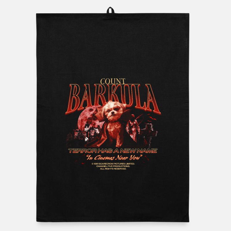 Count Barkula – Horror meets Humor Organic dish towel