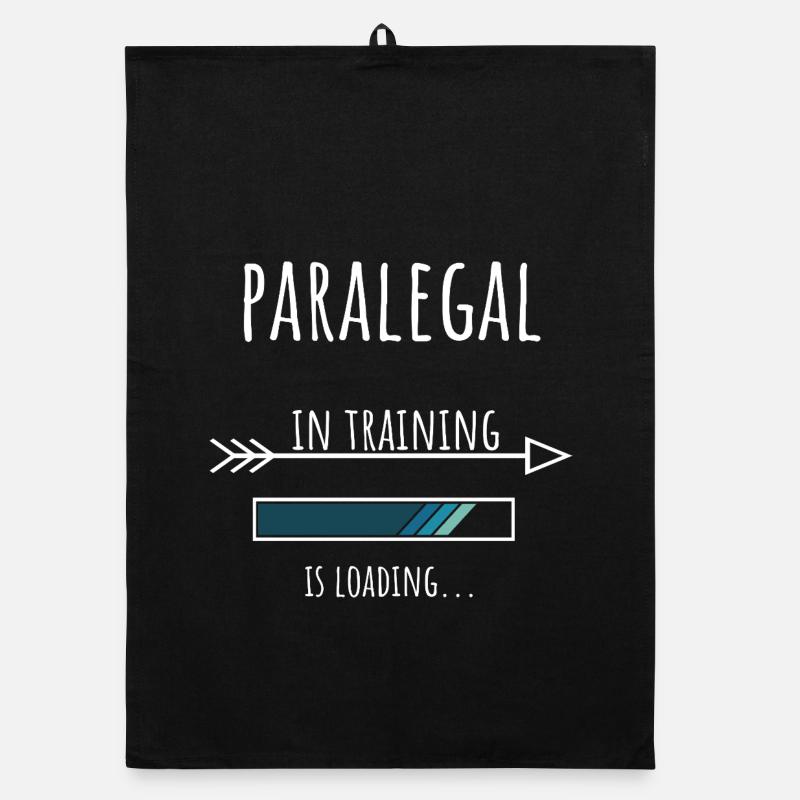 Paralegal in Training Profession Gift Organic dish towel