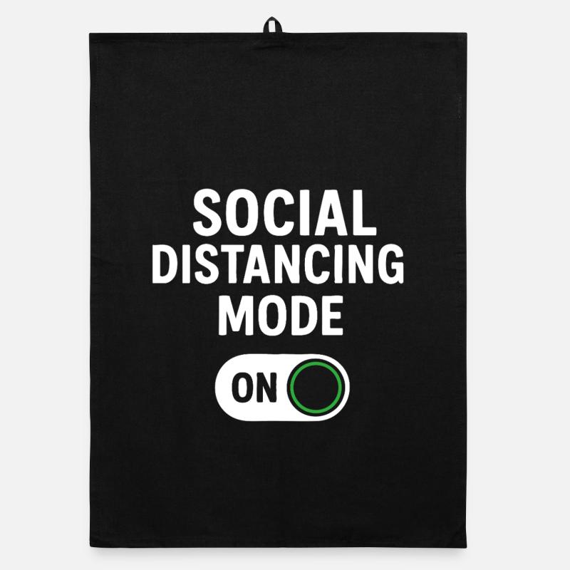 Mode de distanciation sociale activé Torchon bio