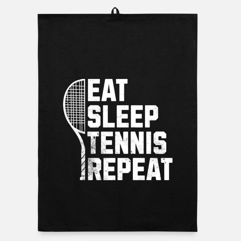 Tennis Manger dormir tennis répéter Pull Sweat à capuche Torchon bio