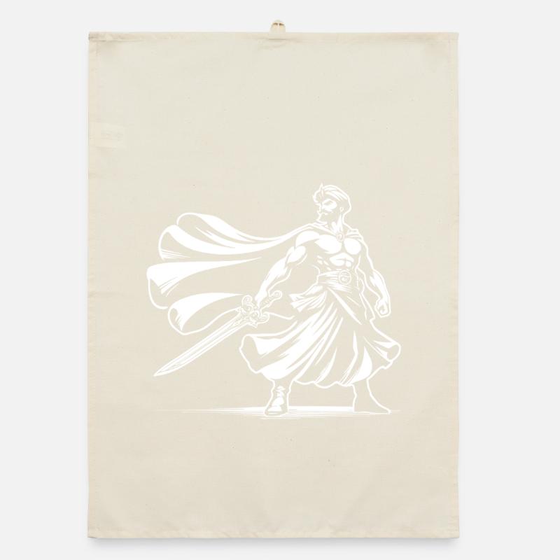 Sinbad Comic Design – Adventures at Sea Organic dish towel