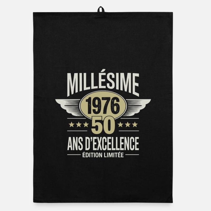 Millésime 1976 50 Ans d’Excellence Édition Limitée Torchon bio