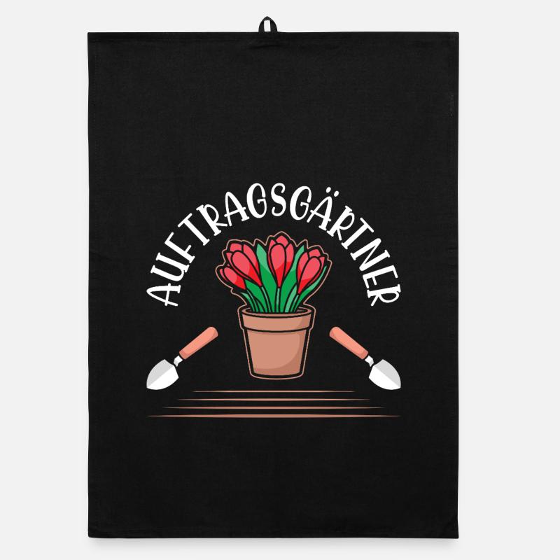 Garten Gärtner Gärtnern Gartenarbeit Gartenarbeit Organic Geschirrtuch