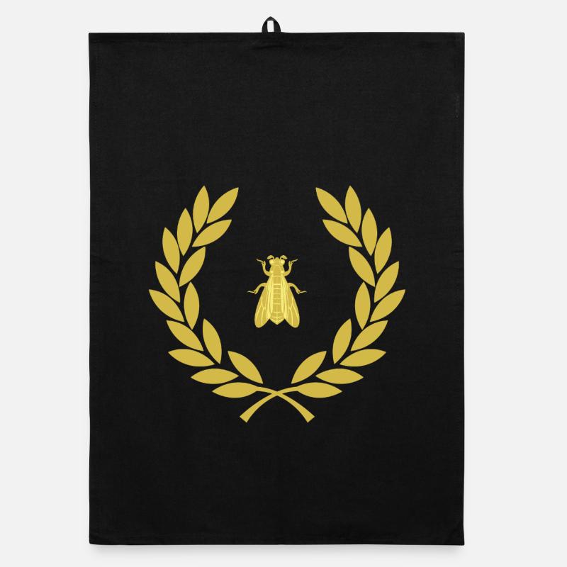 Napoleonic Bee Organic dish towel