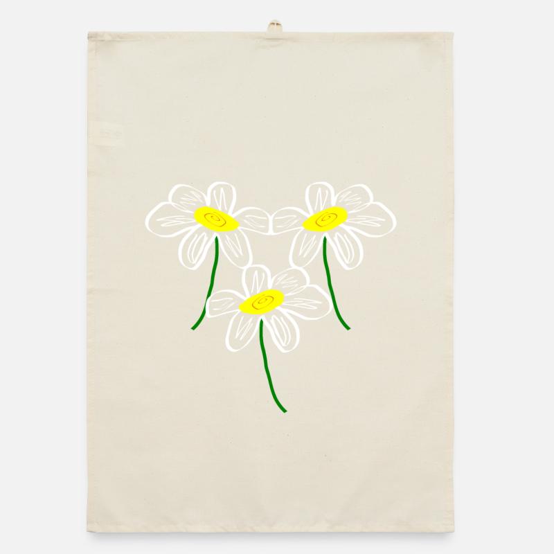 Fleur Blanche Fleurs Blanches Fleurs Blanches Fleurs Blanches Torchon bio