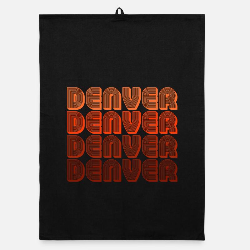 Modèle rétro Denver Gradient Torchon bio