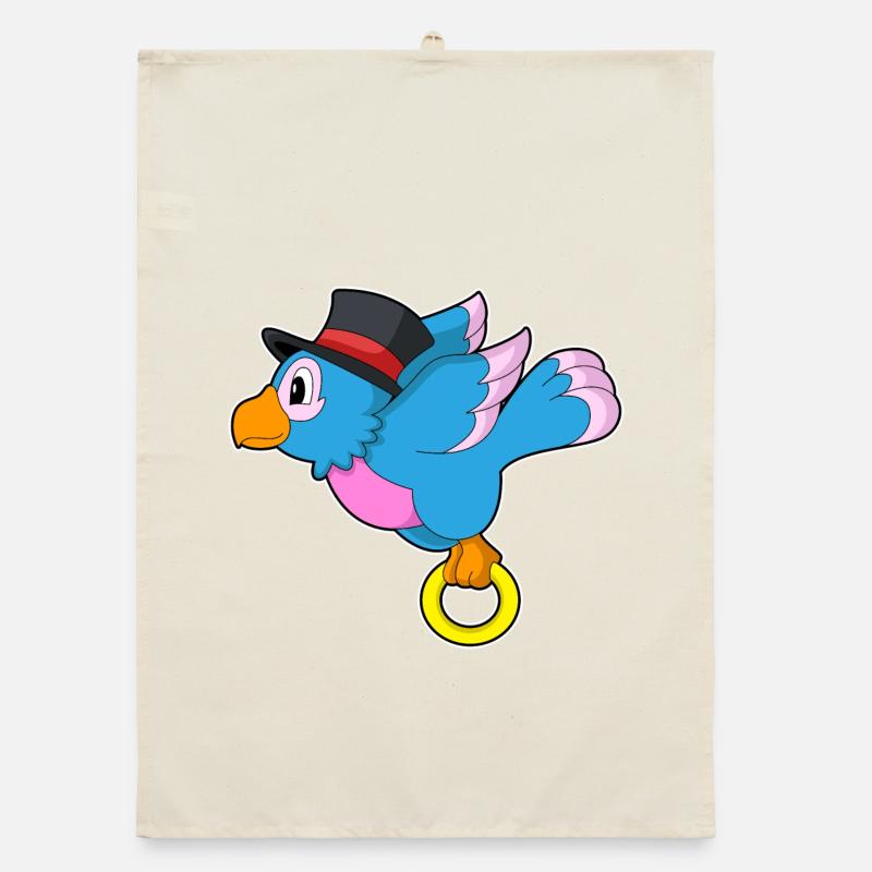 Parrot Groom Wedding Ring Wedding Organic dish towel