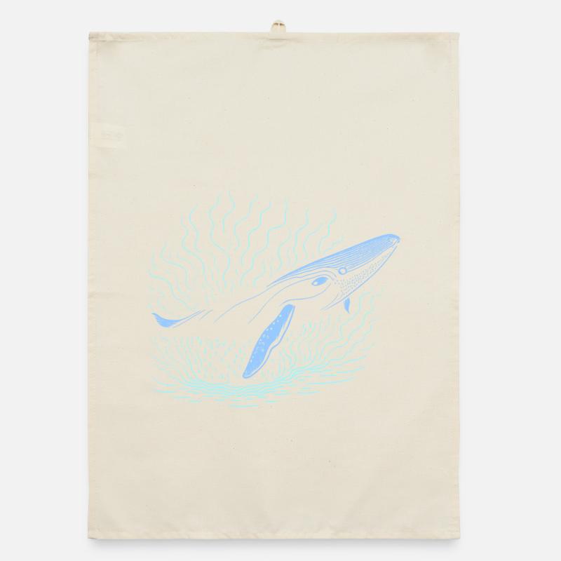 Big whale Organic dish towel