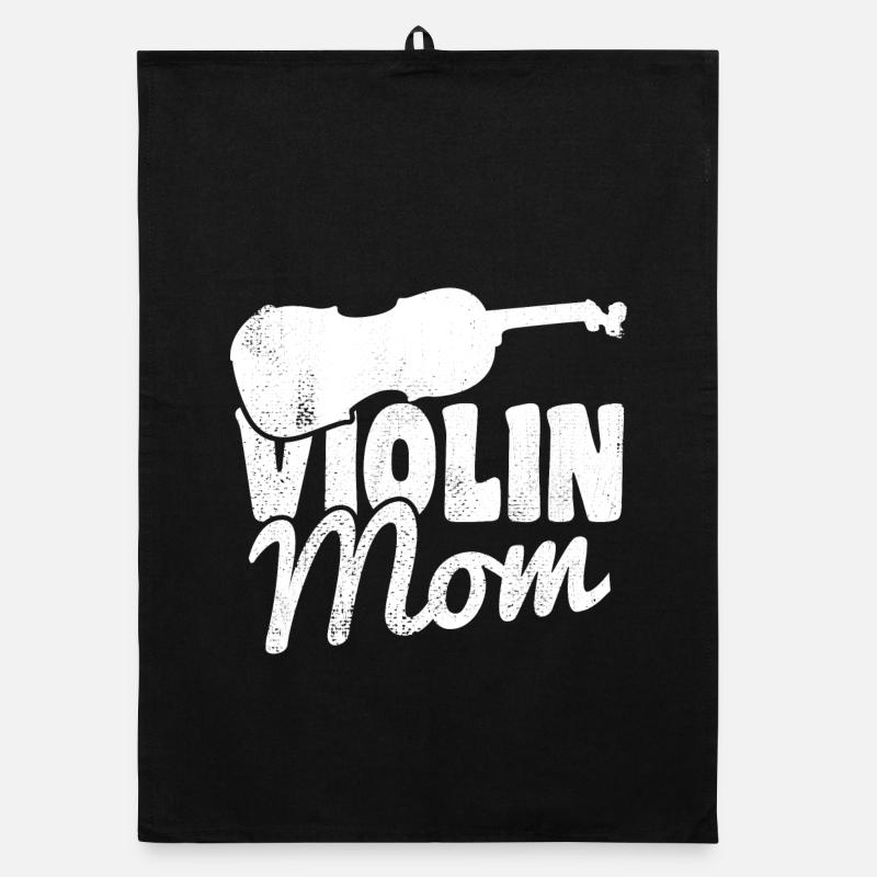 Maman violoniste Torchon bio