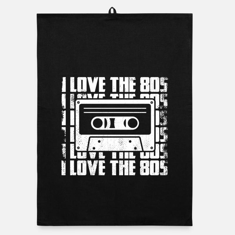 J’adore les années 80 Torchon bio