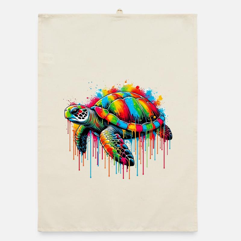 Turtle Organic dish towel