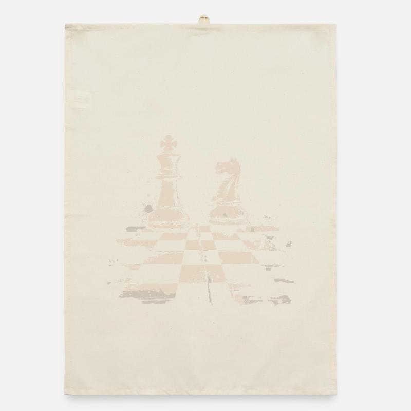 Chess Organic dish towel