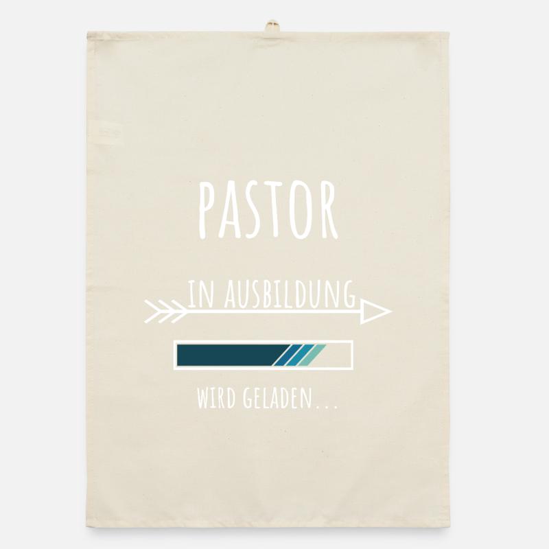 Theology Student Occupation Pastor Training Organic dish towel