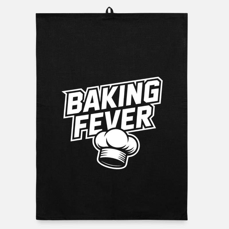 Baking Fever Chef Motif Organic dish towel