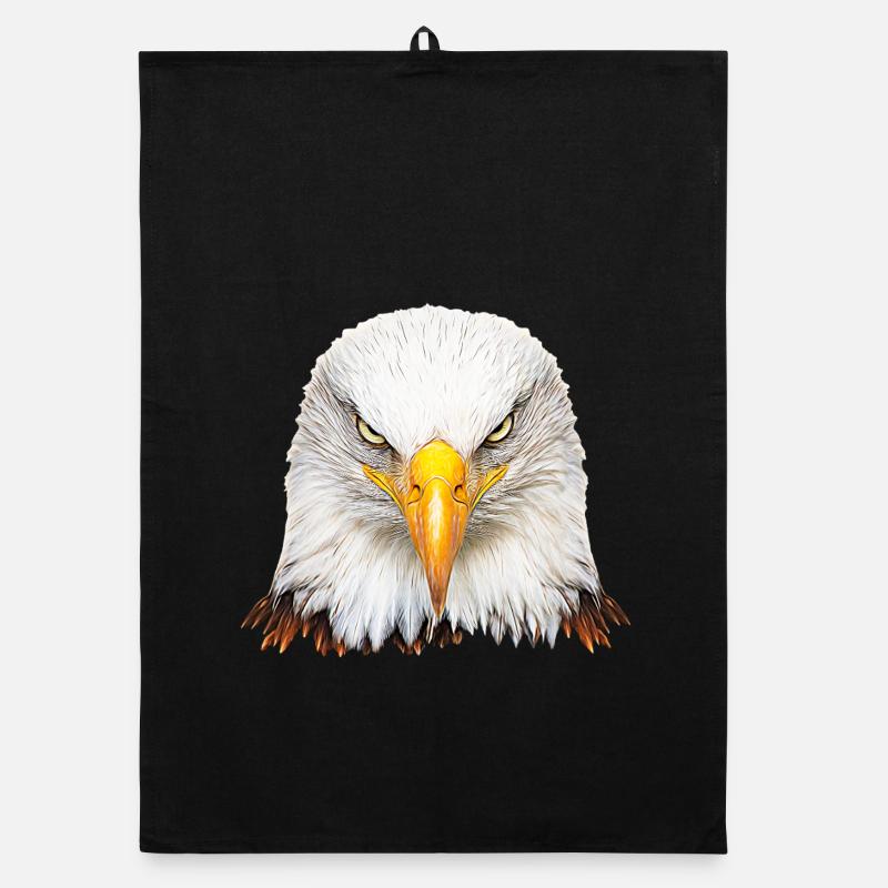 Weisskopfseeadler Organic Geschirrtuch