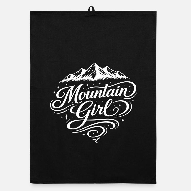 Fille de la montagne Torchon bio