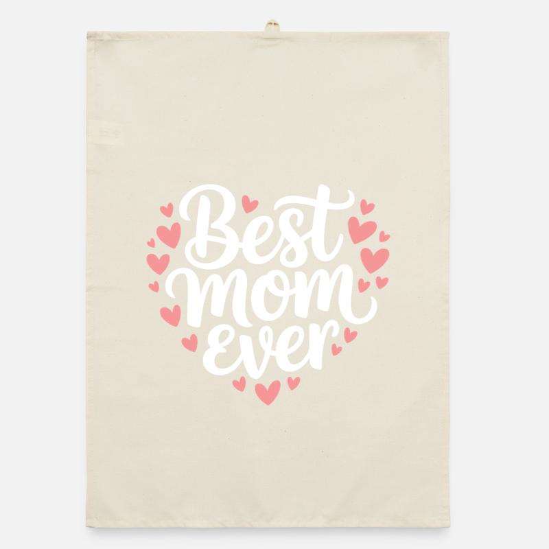 Die beste Mutter aller Zeiten Organic Geschirrtuch