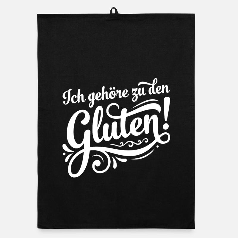 J’appartiens au jeu de mots Gluten – Drôle de mots Torchon bio