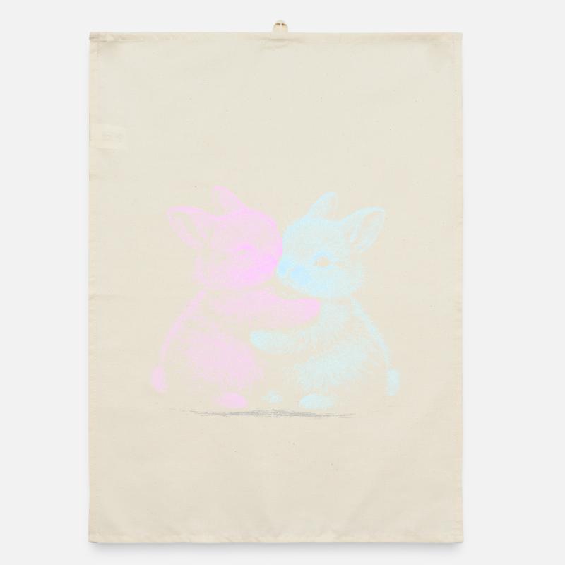 pygmy rabbit Organic dish towel