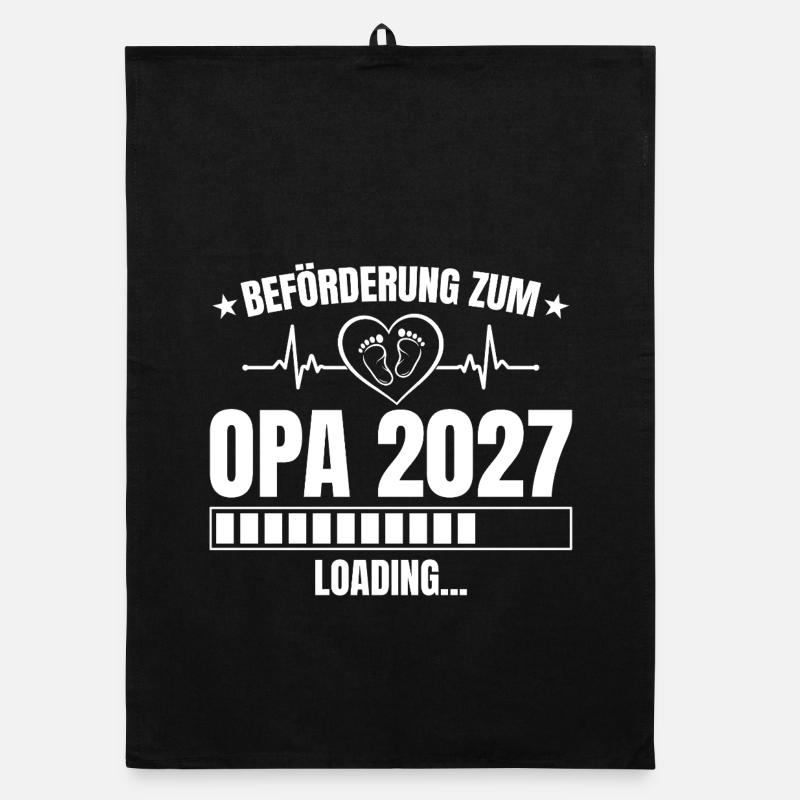 Opa 2027 Loading – Beförderung zum Opa Organic Geschirrtuch