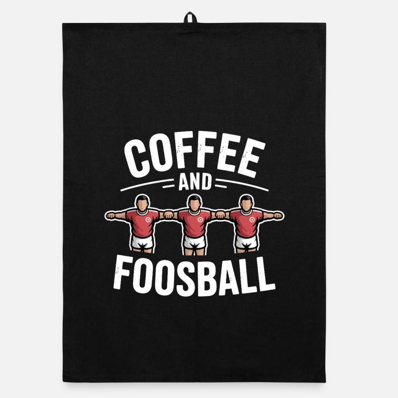 Table Soccer Evolution Funny Foosball Foosball Organic dish towel