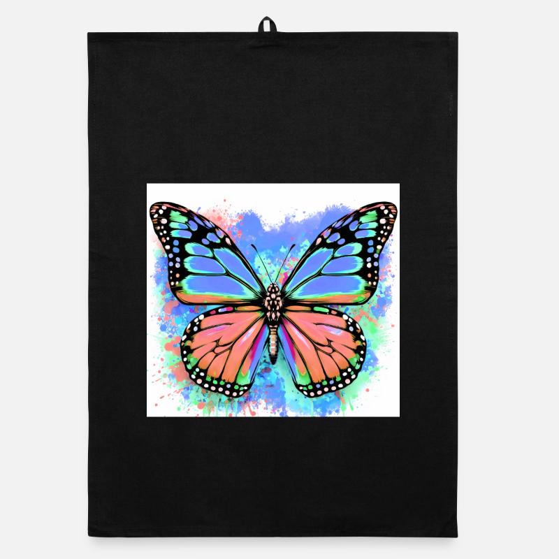Schmetterling Organic Geschirrtuch