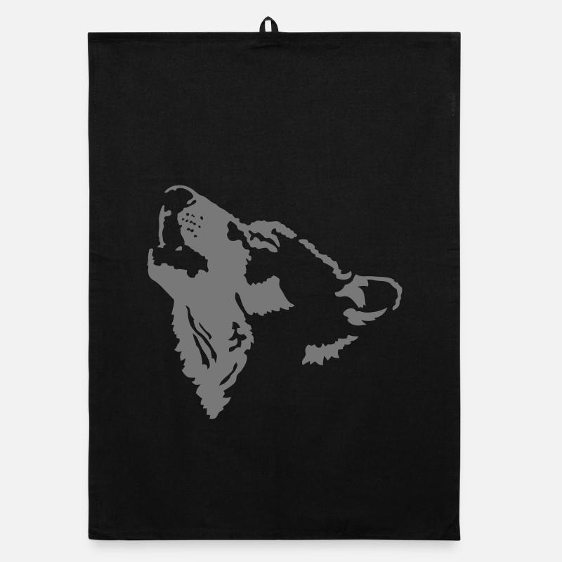 Wolf Organic dish towel