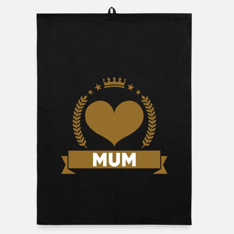 Maman d'Amour - Muttertag Organic Geschirrtuch