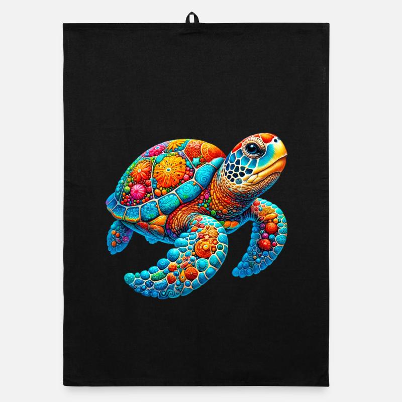 Turtle Organic dish towel
