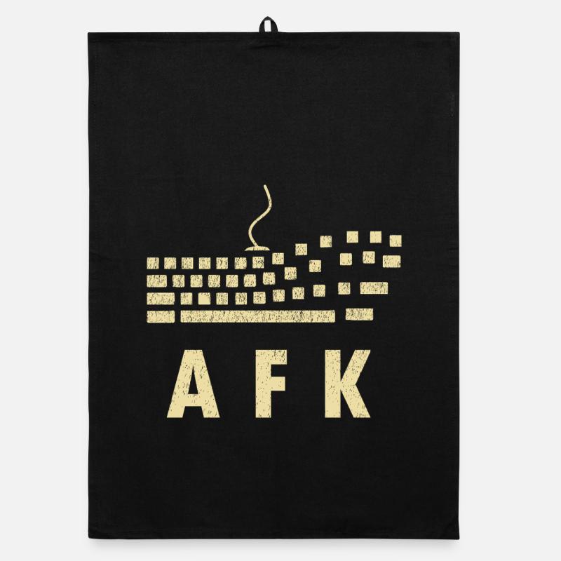 AFK - Jeu en attente Torchon bio