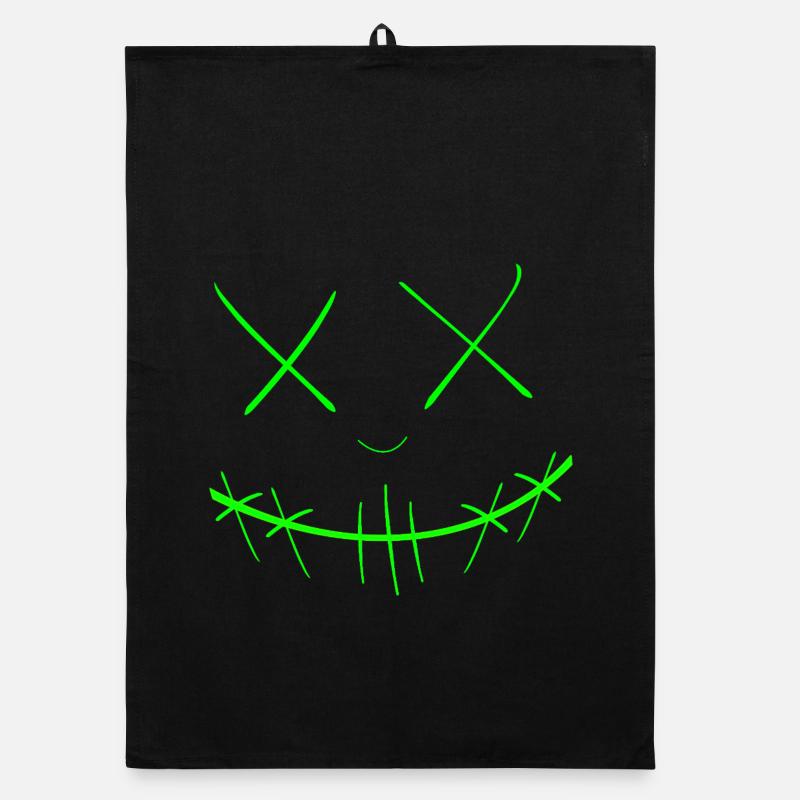 Gesicht Organic Geschirrtuch