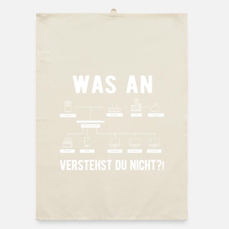 Informatiker Informatik Computer Geek Lustiges Ges Organic Geschirrtuch