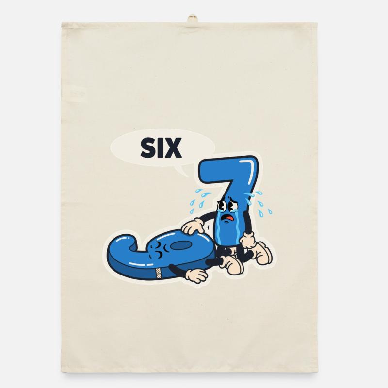 67 Six Seven Meme Christmas Italian meme Organic dish towel
