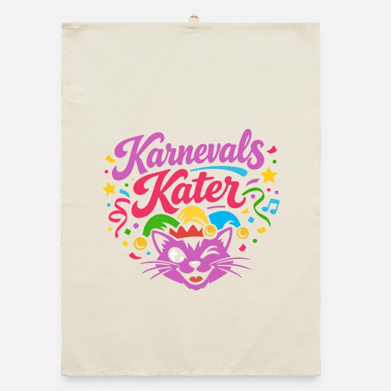 Costume de carnaval de chat Torchon bio