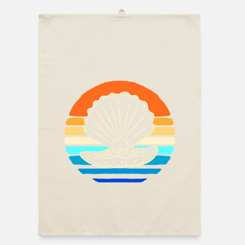 Shell collector shell Organic dish towel