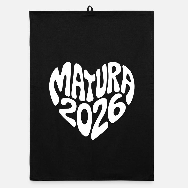 Matura 2026 Heart Shape Organic dish towel