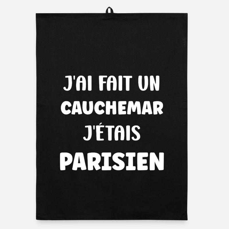 Pariser Albtraum Organic Geschirrtuch