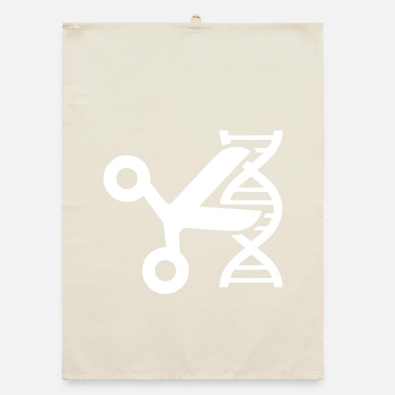CRISPR DNA Scissors Genetics Organic dish towel