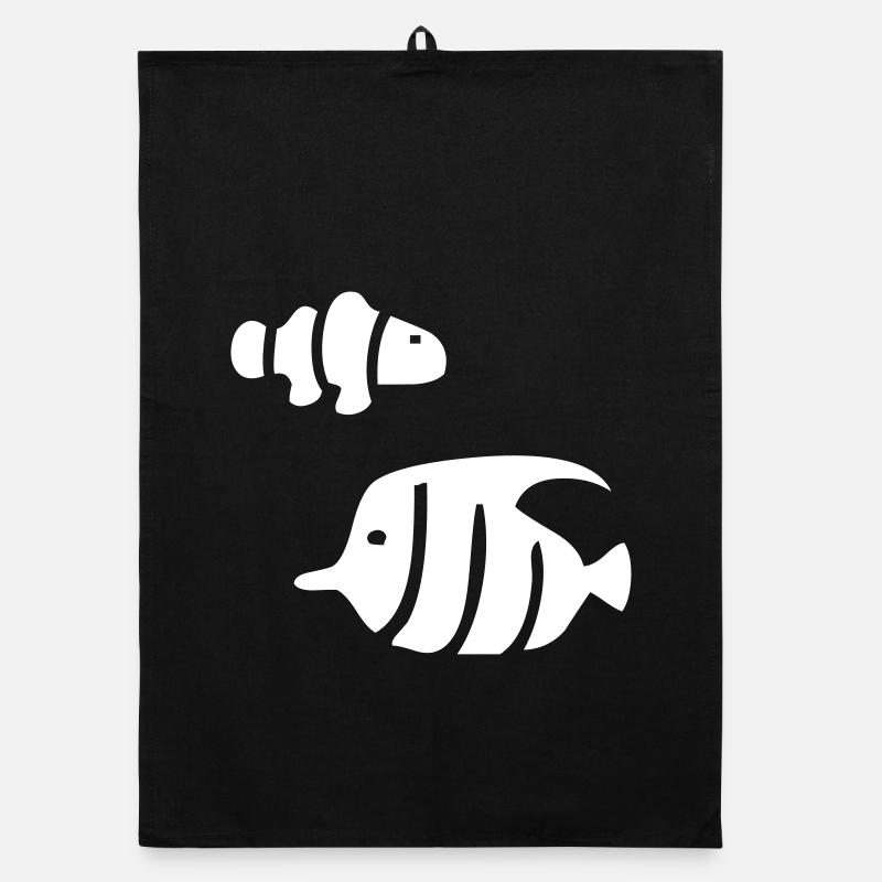 Clown fish Organic dish towel