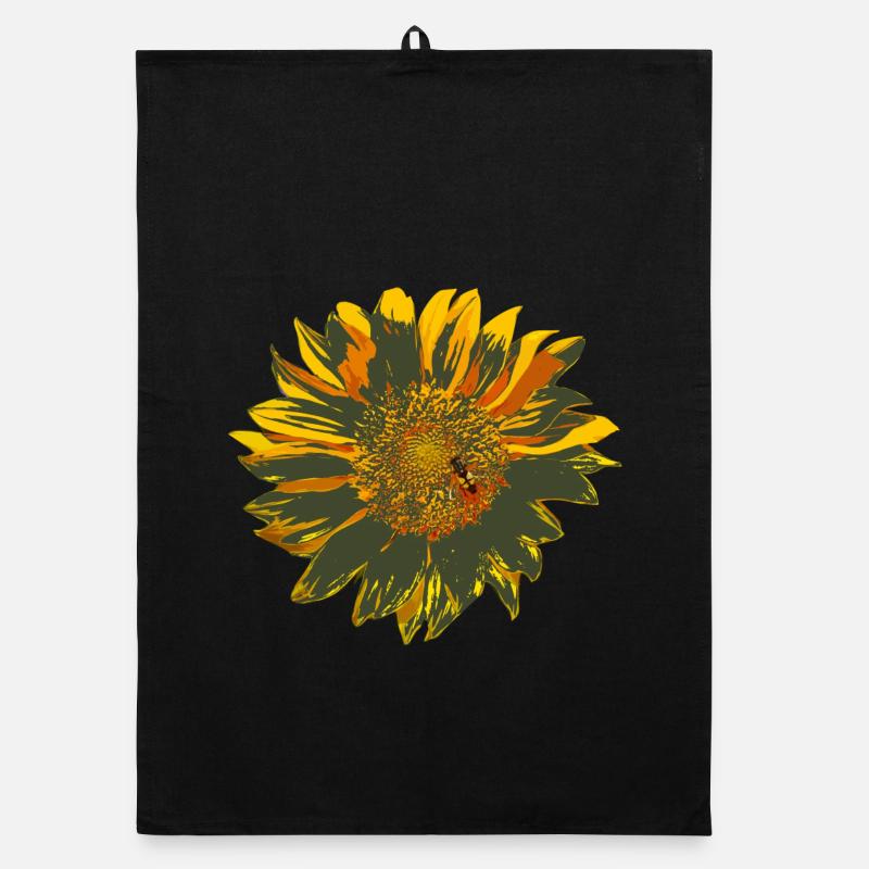 sunflower Organic dish towel