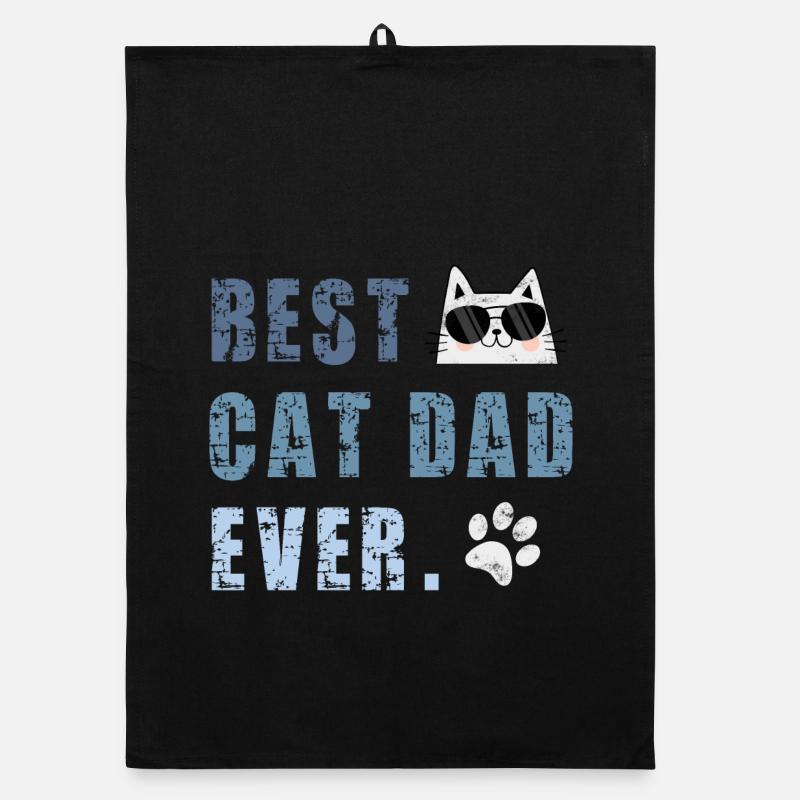 Cat cats Organic dish towel