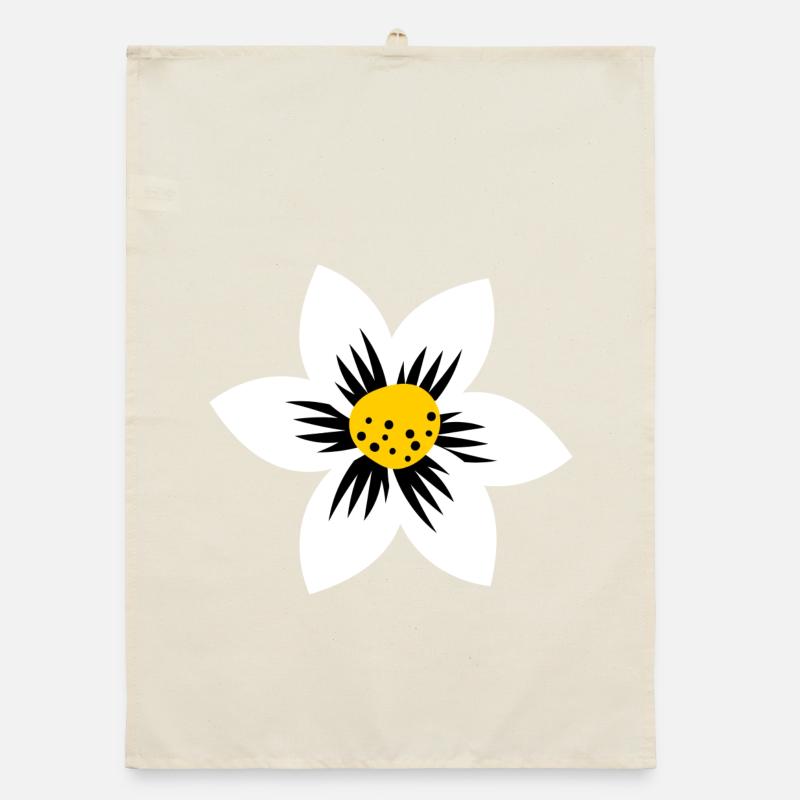 Flower Power Organic Geschirrtuch