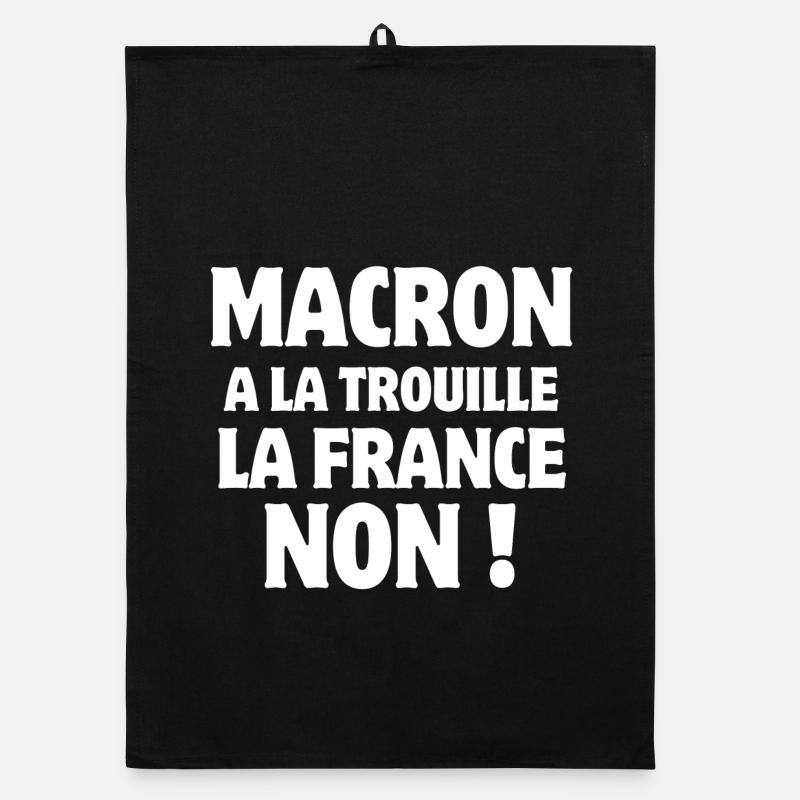 Macron, président de la république Torchon bio