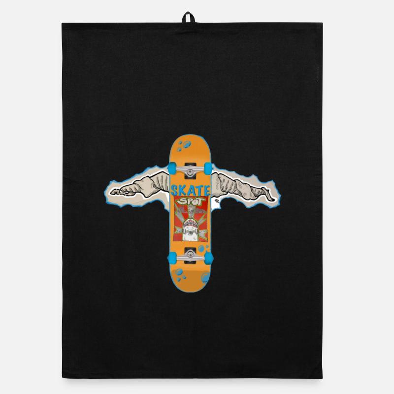 Ailes de skateboard Torchon bio