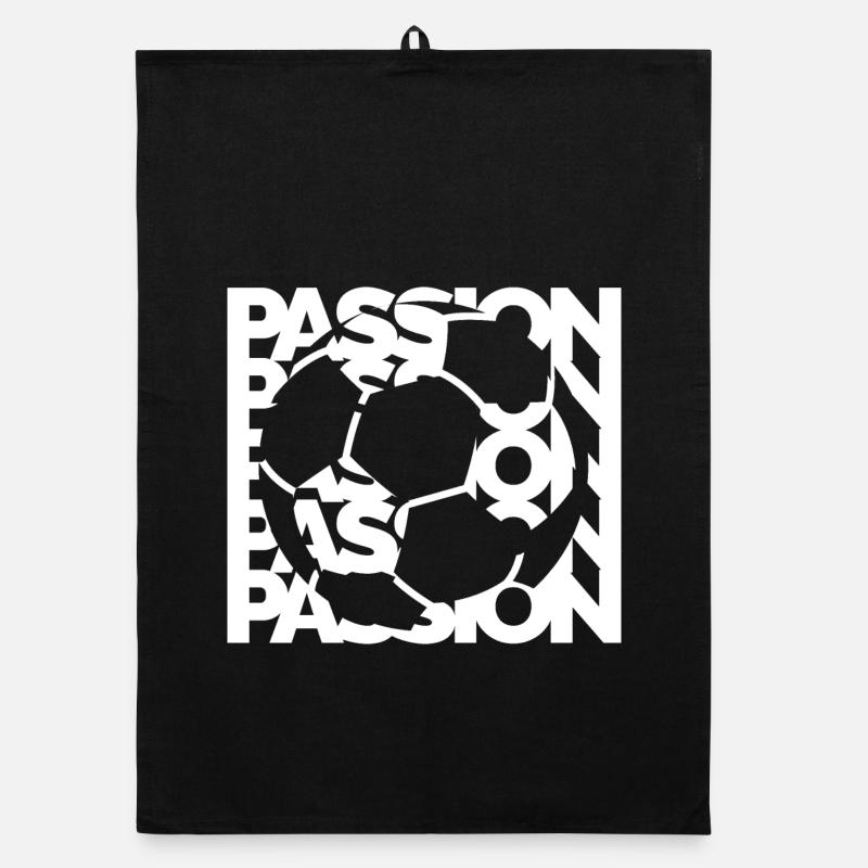 Soccer Passion Team Icon Graphic Logo icon Organic dish towel