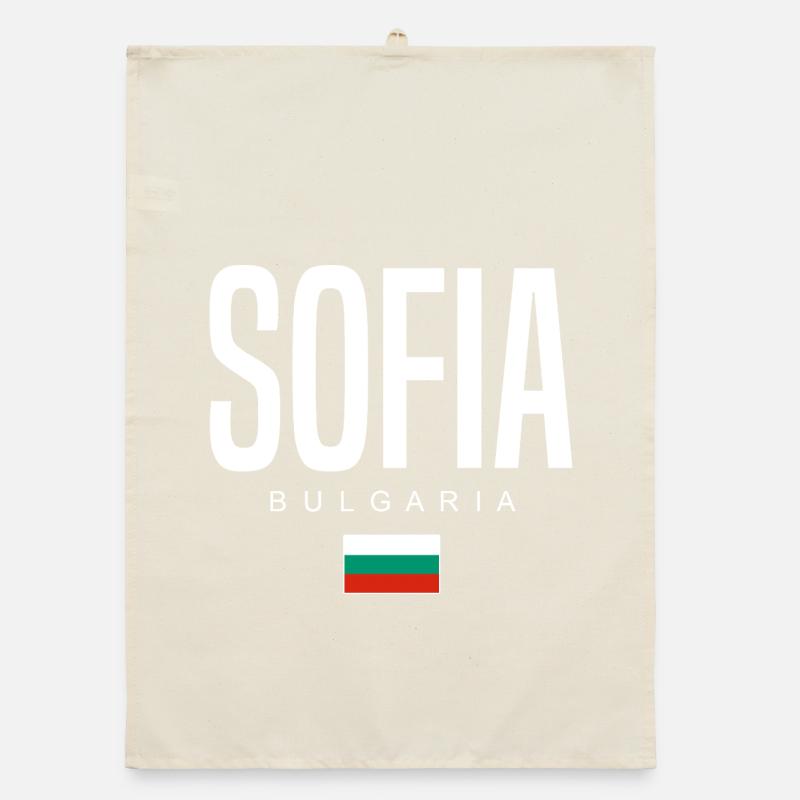 Sofia Bulgarien Organic Geschirrtuch