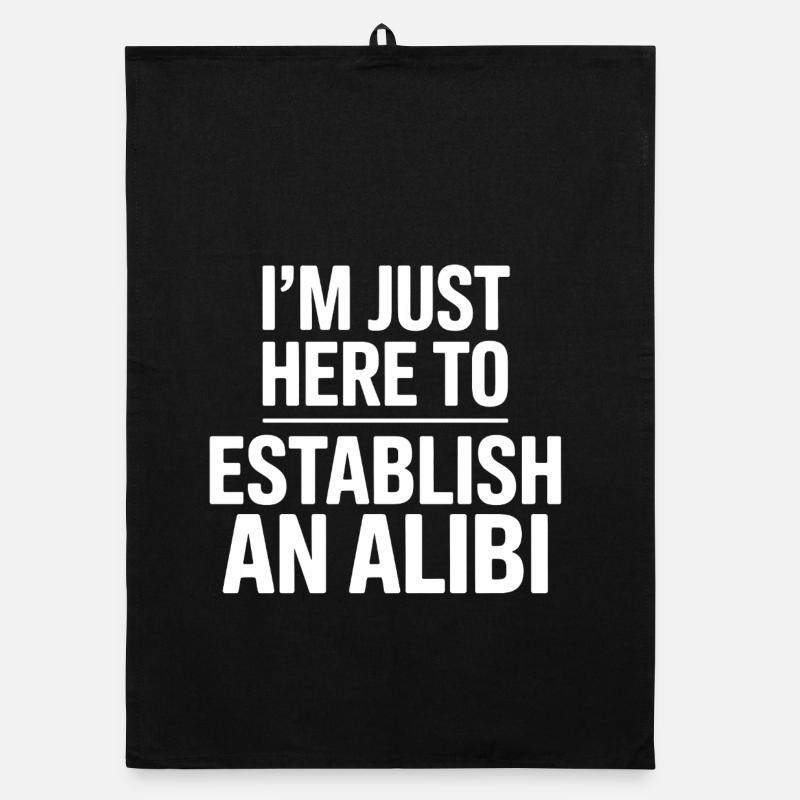 Je suis juste là pour établir un alibi - True Crime Torchon bio