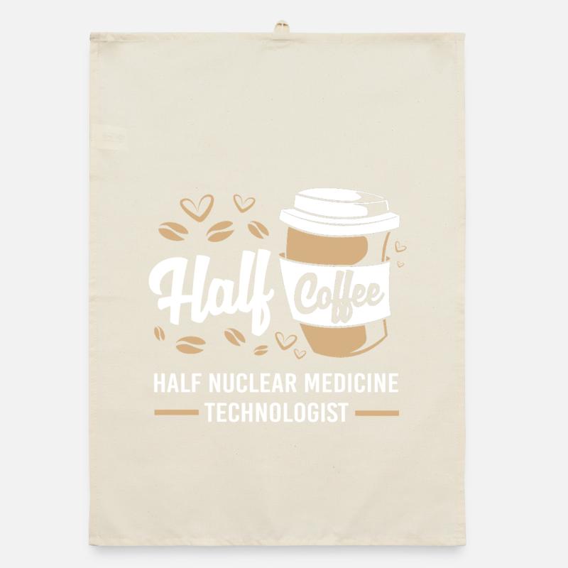 Radiologie Nuklear Atom Nuklearmedizin Organic Geschirrtuch