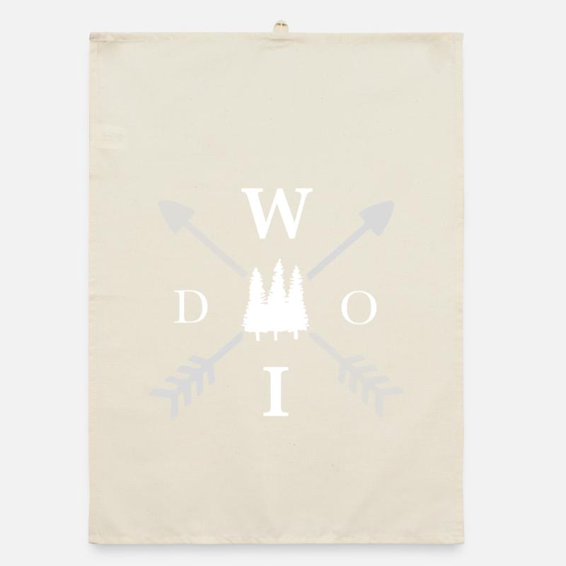 Woid Kompass Organic Geschirrtuch