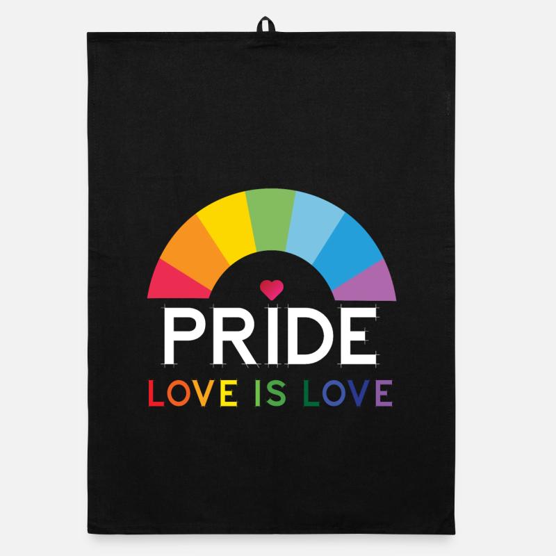 Stolz - Liebe ist Liebe. Organic Geschirrtuch